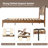 Averin Queen Size Solid Wood Platform Bed Frame-308205092-308205093