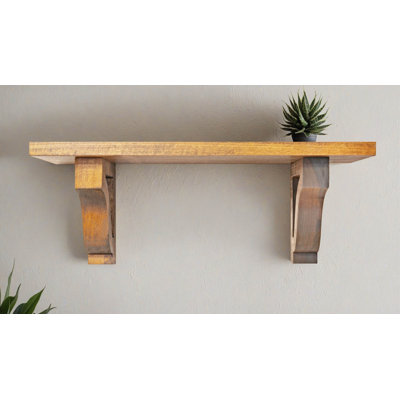 1" Shelves/W Corbels