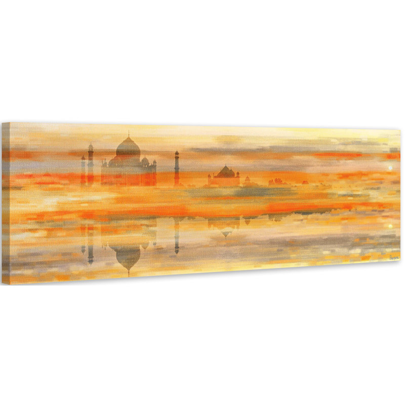 Parvez Taj - Wrapped Canvas Print, 25cm H x 76cm W x 3.81cm D
