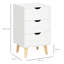 40cm W Particle Board Bedside Table