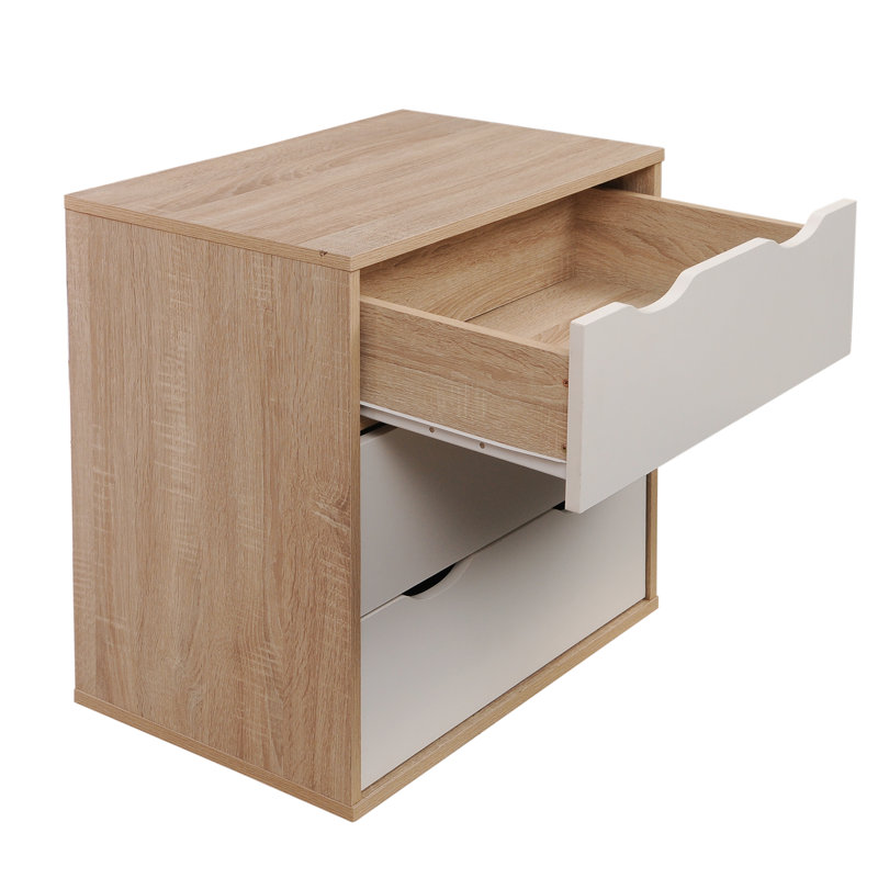 Saguaro Piece Bedroom Set, Oak/White