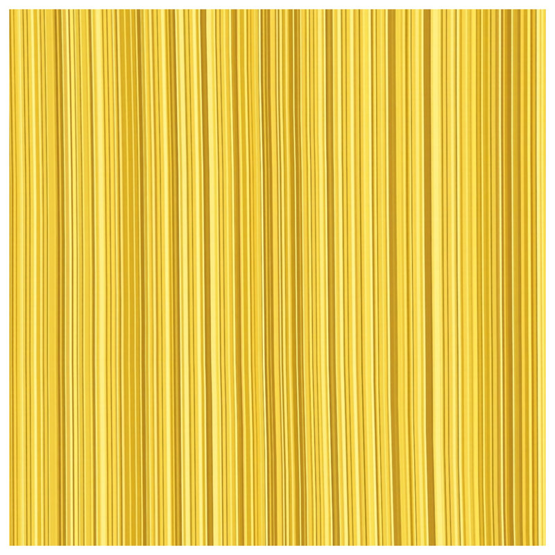 Édredon à rayures verticales dorées, Lit simple