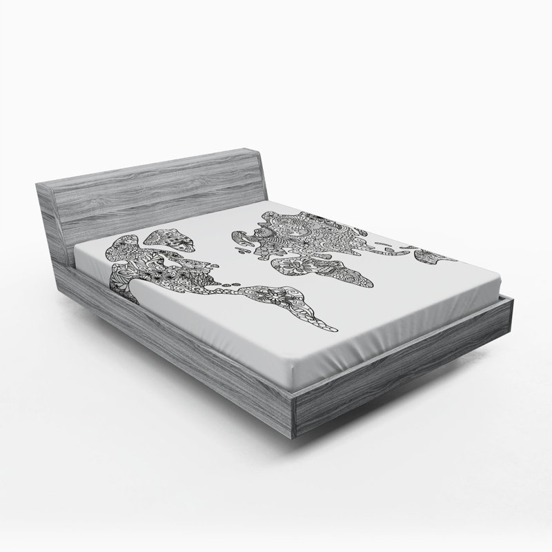 Microfiber Fitted Sheet, Full Fitted Sheet