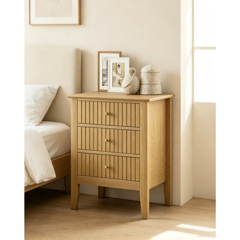 35 cm W Bedside Table