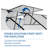 6X12 FT Polycarbonate Greenhouse Raised Base And Anchor Aluminum Heavy Duty Walk-In Greenhouses For Outdoor Backyard In All Season-123375678-123375681