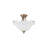 Aquala Glass Semi Flush Mount-20317163