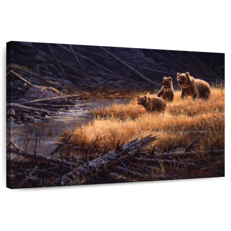 Grizzlies de Bramble Yellowstone, H 8 po x l 12 po