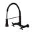 Kingston Brass Heritage Double-Handle 2-Hole Wall-Mount Pre-Rinse Bridge Kitchen Faucet-50313763