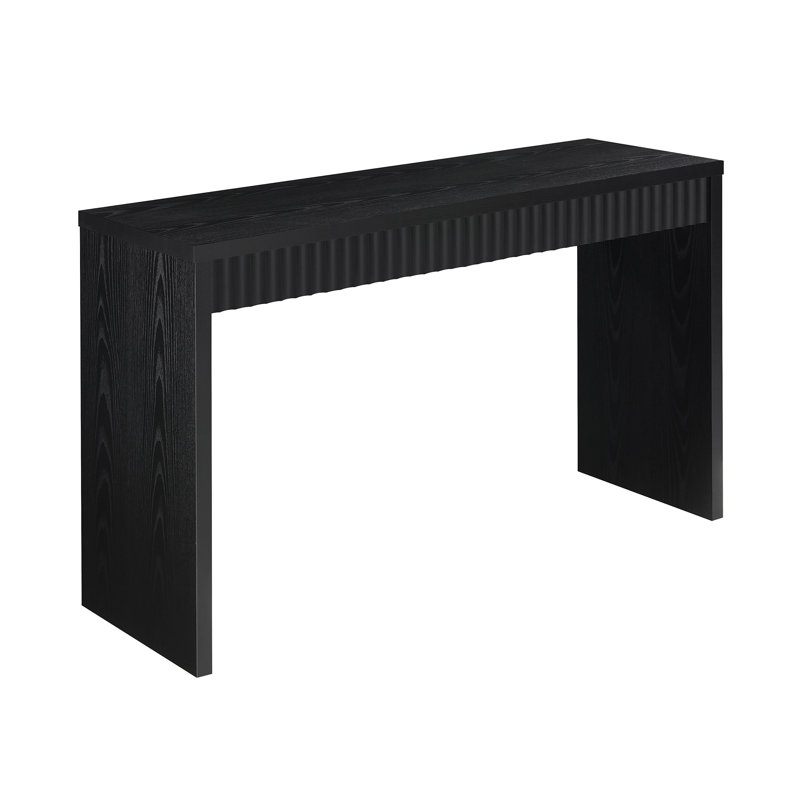 Console / bureau Allegonda, Noir, noir, noir, noir