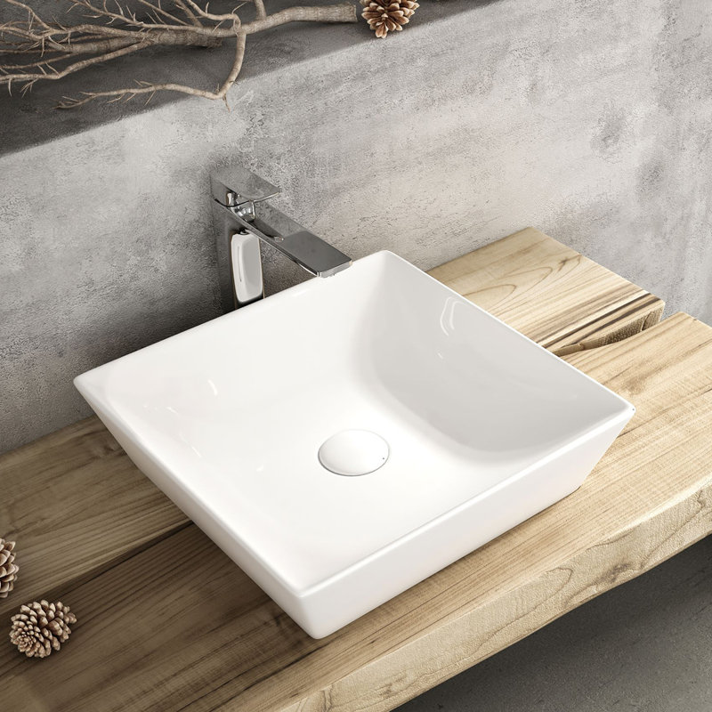 Fly 16.9'' L Bathroom Sink