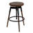 Swivel Solid Wood Adjustable Height Counter Stool
