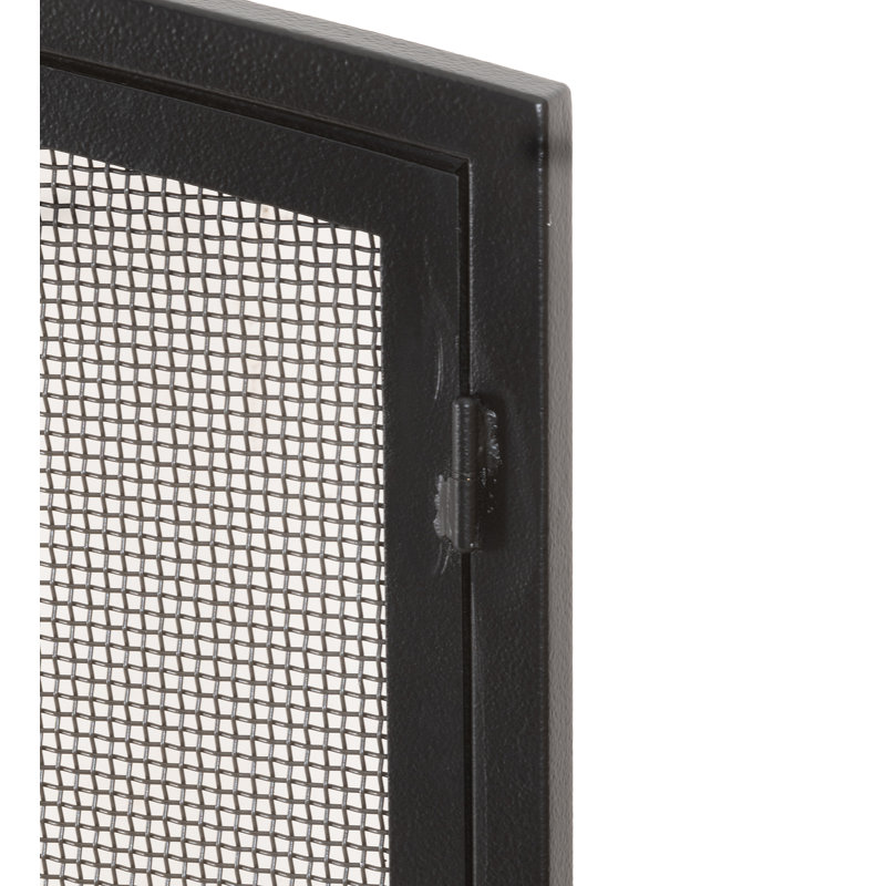 Prime 2 Panel Steel Fireplace Screen