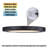 6 Inch 8 Watt Dimmable LED Indoor/Outdoor Flush Mount Fixture with Color Temperature Selection, White Finish, Frosted Polycarbonate Shade-1001802398-1001802395-1001802392