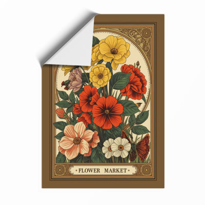 Flower Market Botanical - Print