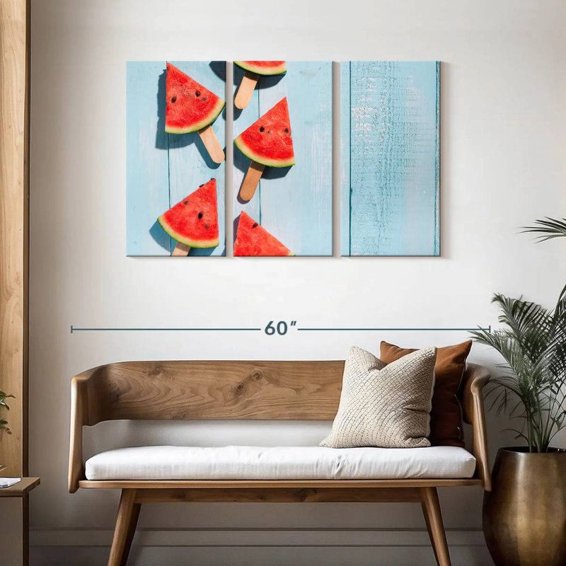 Yarlin Watermelon, 28" H x 45" W