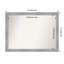 Miroir de salle de bain mural en nickel poli Flair-673574000