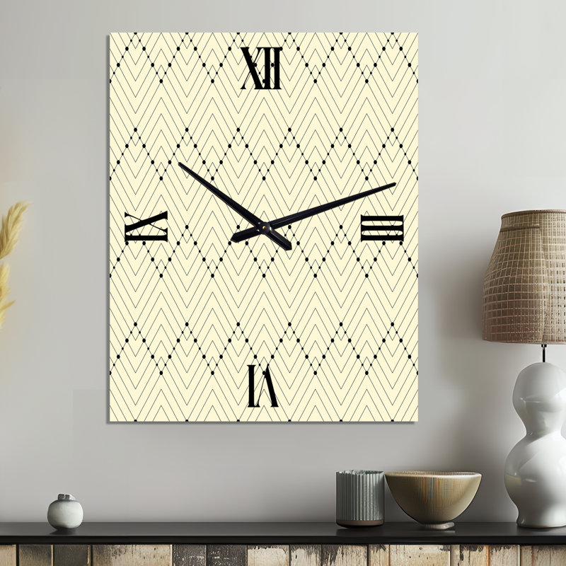 Horloge murale Beige, Grand