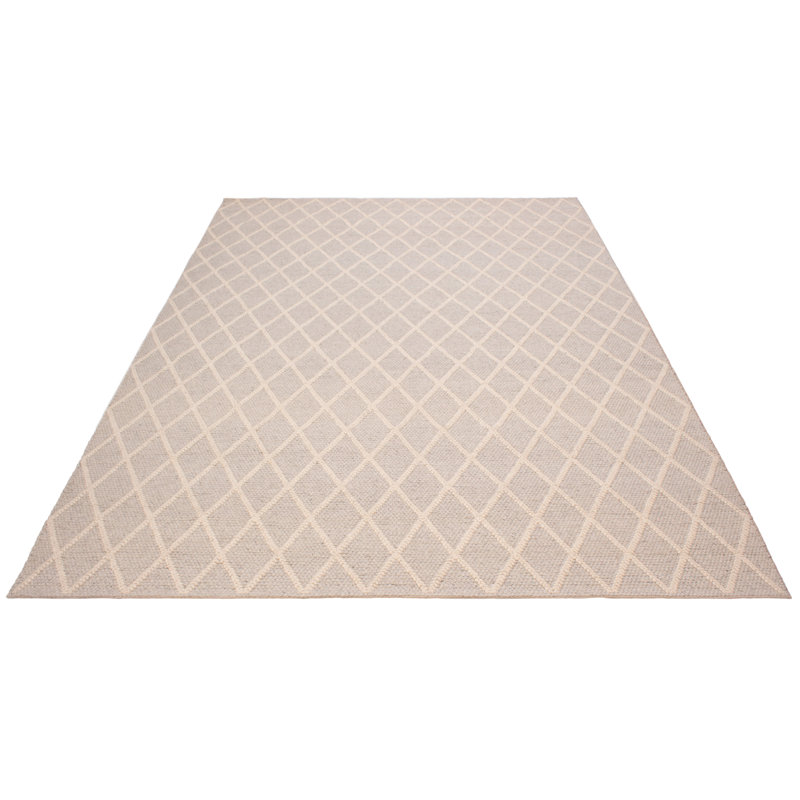 Tapis gris Francesine unique en son genre 10 pi 1 po x 13 pi 10 po
