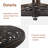 Athanasia 27.5" W Round Patio Bar Table with Aluminum Top