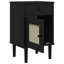 Bedside Table Rattan Look-93366253