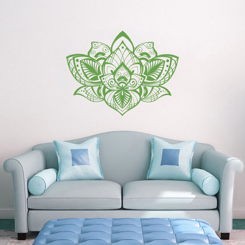 Décalcomanie murale fleur lotus Natazhat