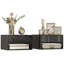 37cm W Manufactured Wood Bedside Table