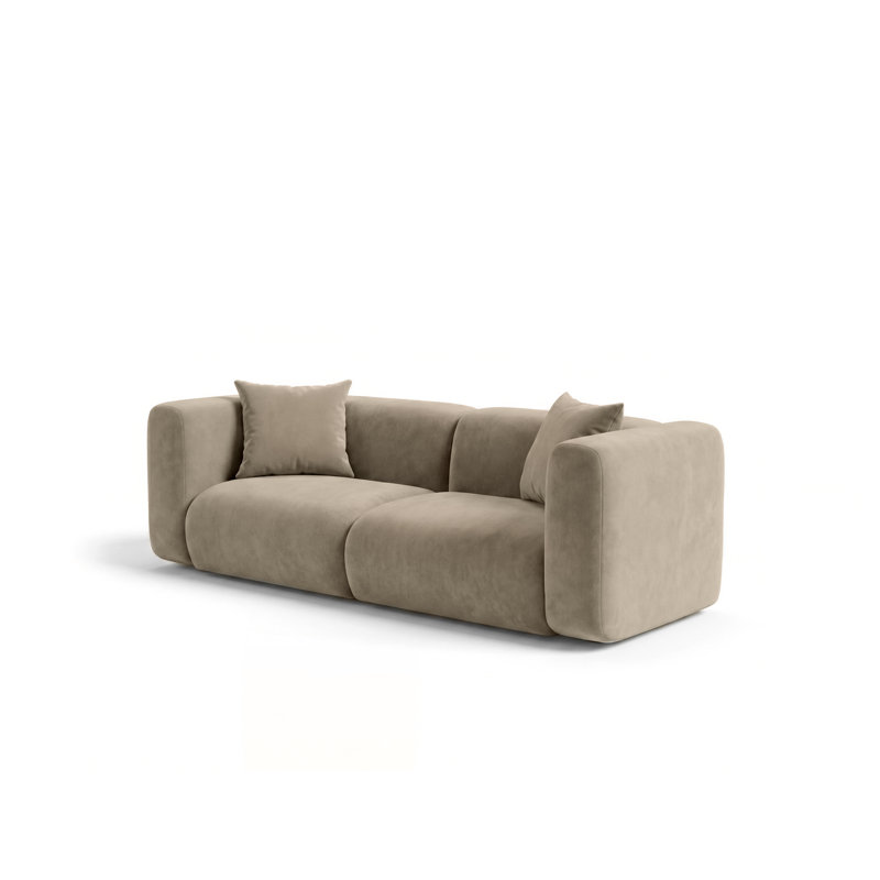2 Seater Velvet Sofa