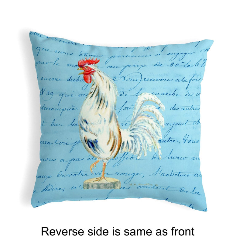 Outdoor Reversible Throw Pillow