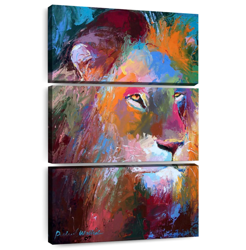 Brampt lion, H 38 po x l 24 po