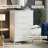 Luna 5 Wood Dresser with Built‑In Anti‑Tip Stability System, 31.5" W Drawer Chest for Bedroom, Nursery or Hallway Storage Organizer