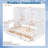 Wooden Daybed with Desk, Cabinets, Open Shelves & Storage Drawers, Multifunctional Bed-765669452-765669453