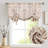 Faux Linen Farmhouse Tie up Valance-108904092-108904091