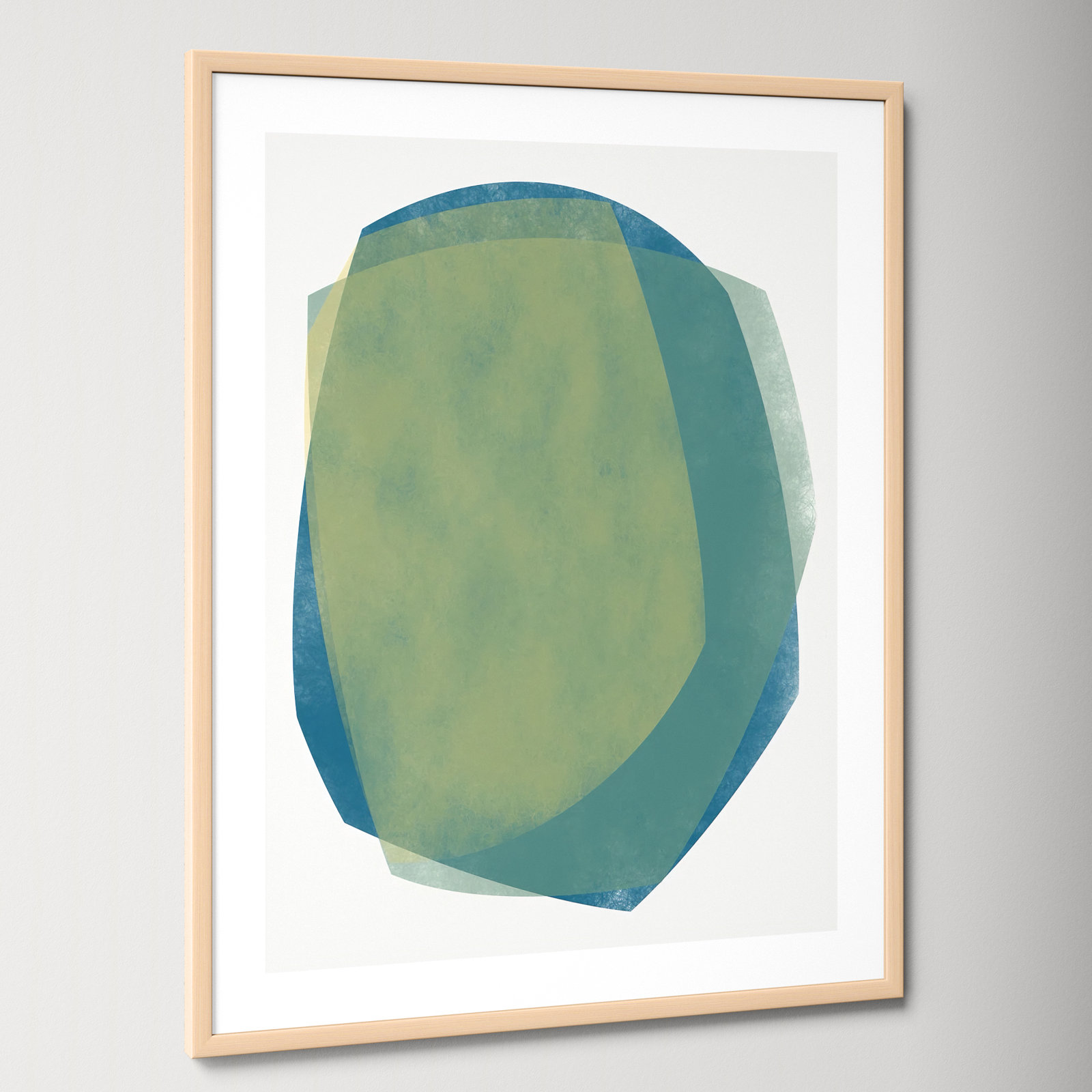 Didi "Eclipse 5" Painting by Jacques Pilon, Maple, 38" H x 30" W