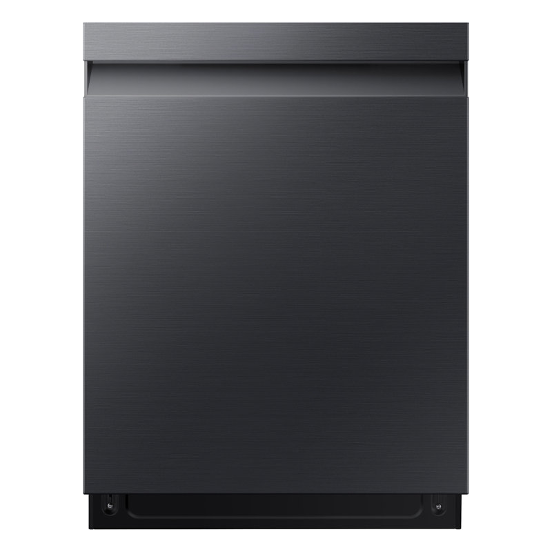Samsung ENERGY STAR Dishwasher with Adjustable Rack, Matte Black Steel