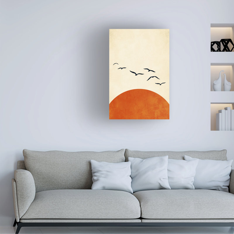 «Kubistika Sunset Dreams», art sur toile, H 47 po x l 30 po x P 2 po