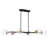 6 - Light Dimmable Sputnik Modern Linear Chandelier-556128157