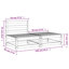 70cm Wide Rectangle Patio Sofa-95091824