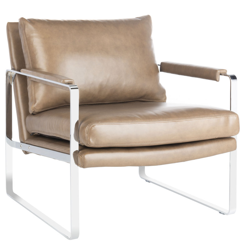 Fauteuil Lionel, Marron foncé