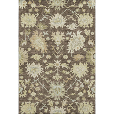 Premium Machine Washable Gurubaksh AMF1150 Global Rug