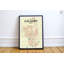 « calgary city map », reproduction d’impression sur affiche en couleur-22634390