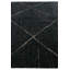 Tapis noir Kalmanovitz