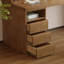 Bureau moderne et simple en bois massif avec tiroirs-1249267898-1249267894