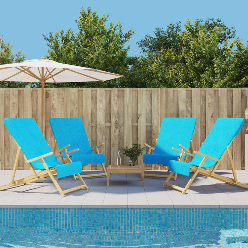 Lycke Beach Towel, Turquoise