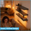 Harbour Housewares - Modern Floating Wall Shelves-121543736-89000674