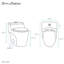 Manoir Dual-Flush Elongated One-Piece Toilet