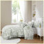 Ensemble d'édredon 4 pièces pour lit simple / simple TG avec coussins décoratifs