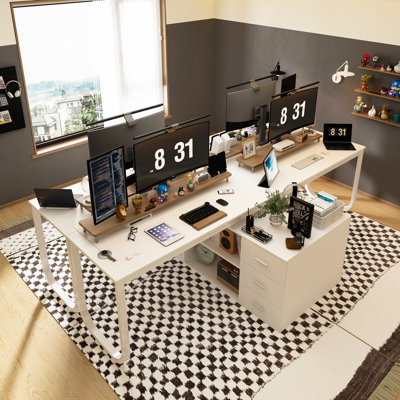 Verlynn Modular L-Shaped Executive Desk