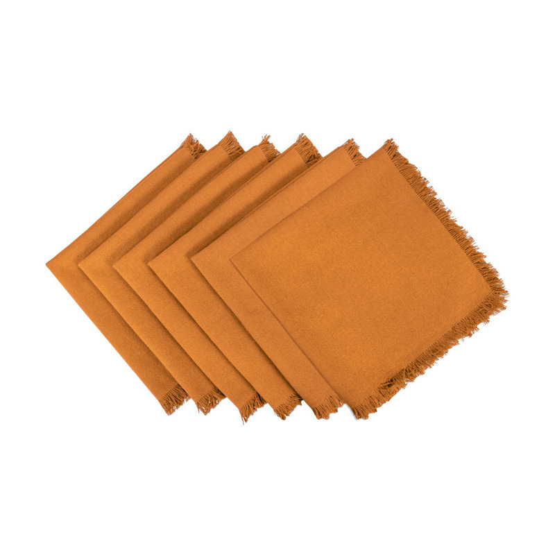 Ensemble de serviettes 6 pièces Laszlo, Épice citrouille