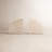 Terra Elegant Travertine Stone Half Dome Bookends, Tan - Enrich Your Reading Space with Natural Style