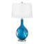 Lampe de table en verre USB